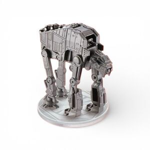 Hot Wheels x Starships Die-Cast First Order Heavy Assault Walker w Display Stand